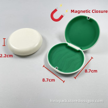 Magnetic Orthodontic Clear Aligner Box with Silicone Pad